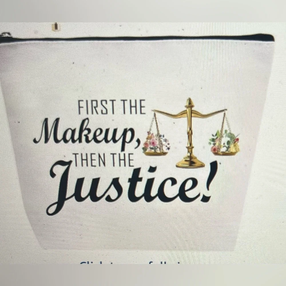 Best Lawyer Ever Cosmetic Bag – Funny Lawyer Gift for Women – New in Package
